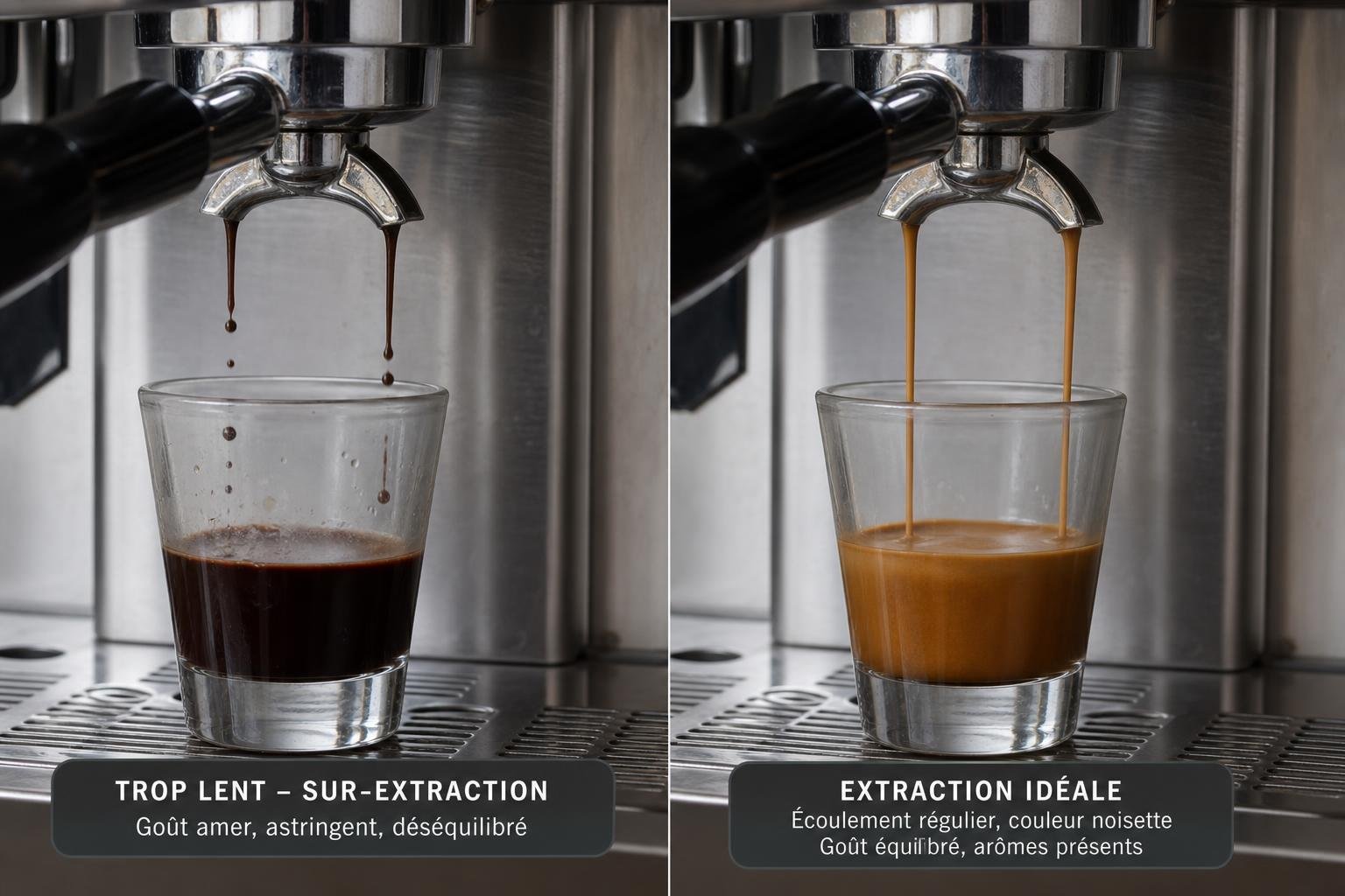 découvrez pourquoi votre café est trop amer et apprenez les causes principales ainsi que les réglages à effectuer pour obtenir une tasse parfaitement équilibrée.