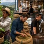 découvrez les différents acteurs de l'industrie du café : producteurs, importateurs, torréfacteurs et baristas, et leur rôle essentiel dans la chaîne du café.