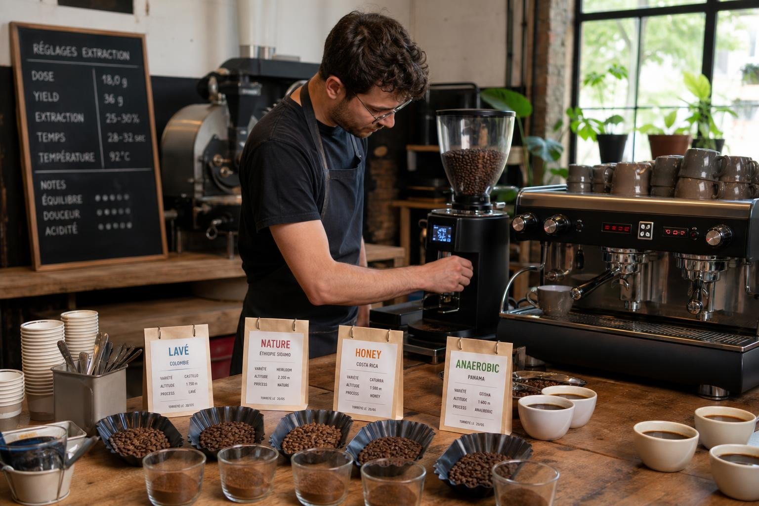 découvrez les différentes méthodes de traitement du café : café lavé, nature, honey et anaérobie, pour mieux comprendre leurs impacts sur les saveurs et la qualité.