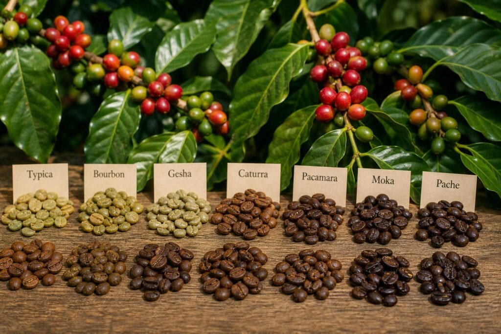 découvrez les différentes variétés de café arabica, leurs caractéristiques uniques et comment elles influencent le goût de votre tasse de café.