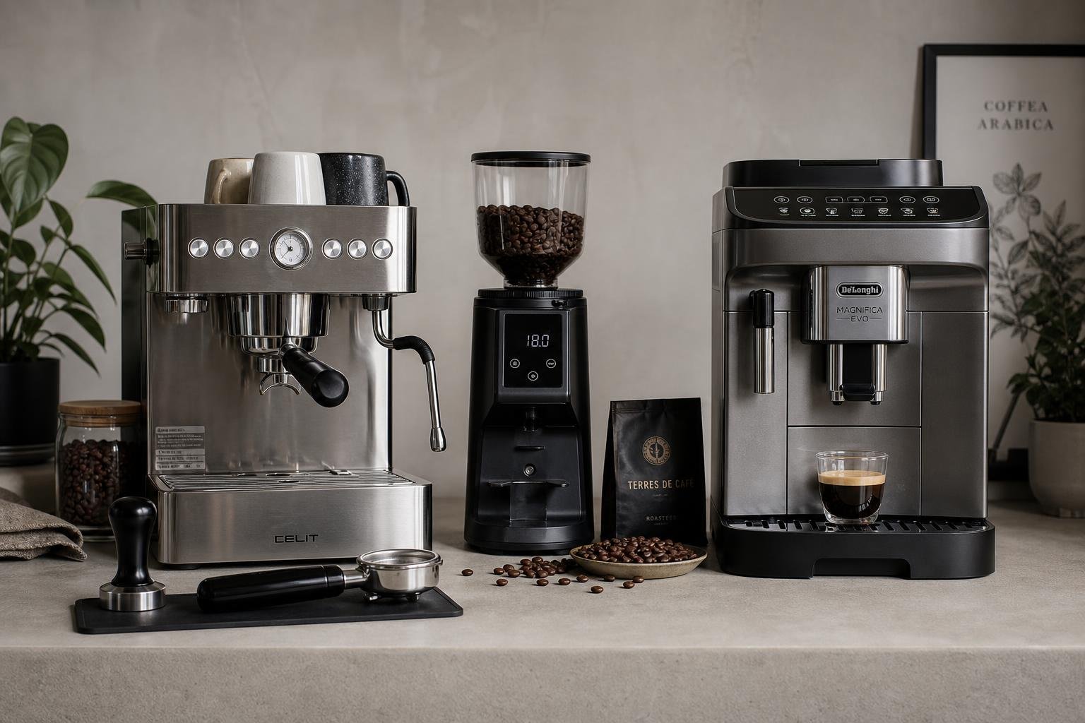 découvrez les différences entre une machine à café à grain et une machine espresso manuelle pour choisir celle qui correspond le mieux à vos goûts et besoins en matière de café.