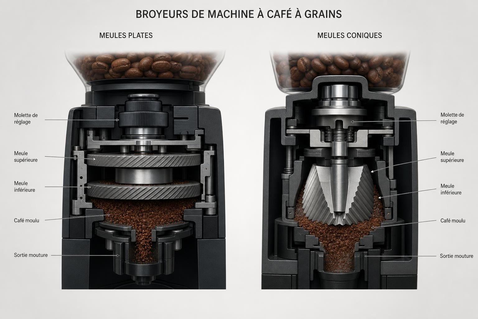 découvrez les avantages et inconvénients des meules en acier et en céramique pour votre broyeur intégré afin de faire le meilleur choix adapté à vos besoins.
