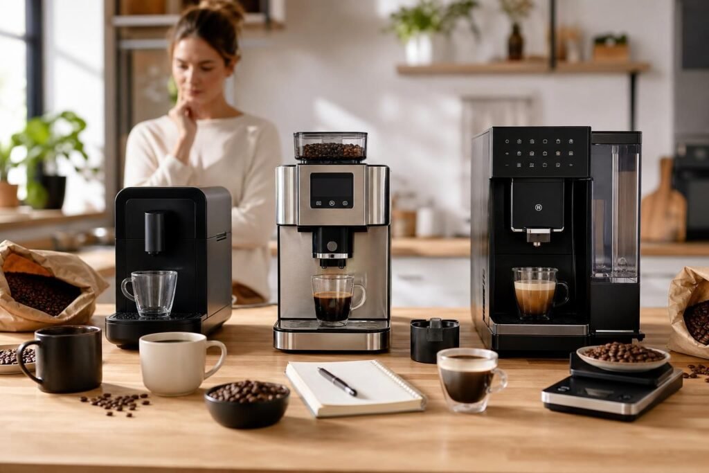 découvrez comment choisir la machine à café à grain idéale en fonction de votre budget et de vos habitudes de consommation pour savourer un café parfait chez vous.