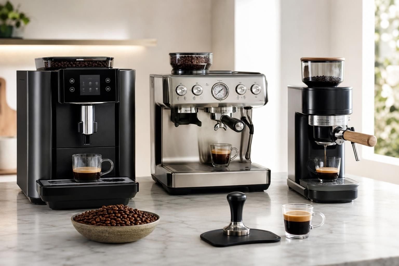découvrez comment choisir la machine à café à grain idéale en fonction de votre budget et de vos habitudes pour savourer un café parfait chaque jour.