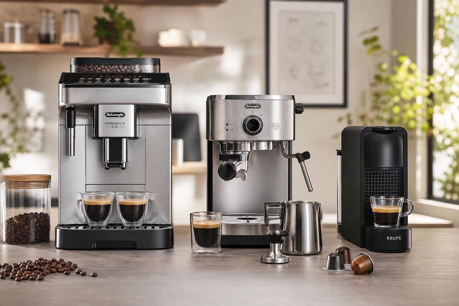 découvrez les avantages, inconvénients et le coût réel des machines à café à grains et des cafetières à capsules pour choisir l'option idéale selon vos goûts et votre budget.