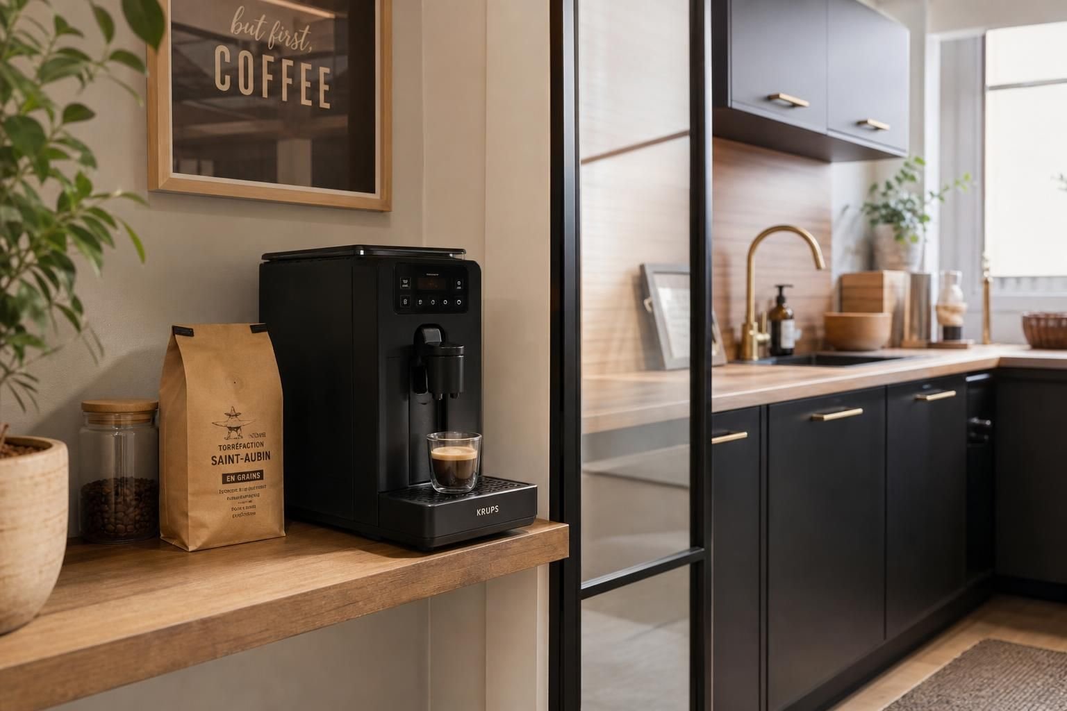 découvrez comment choisir la meilleure machine à café à grain pour optimiser l'espace de votre cuisine compacte en 2026, alliant performance et design.