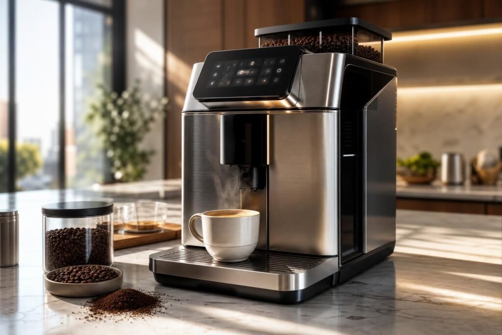découvrez comment choisir la meilleure machine à café à grain silencieuse en 2026 pour savourer un café de qualité sans nuisance sonore.