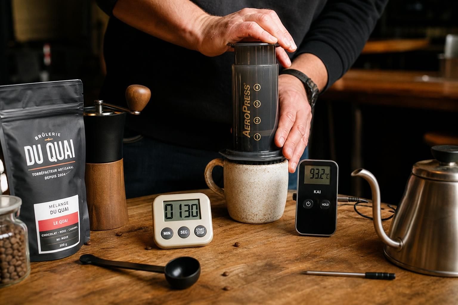 découvrez nos conseils pour préparer un slow coffee équilibré, en évitant l'amertume et l'acidité excessives, pour savourer un café riche et doux.