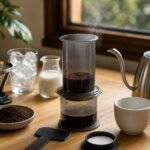 découvrez comment préparer un café parfait avec une aeropress en suivant la méthode classique et explorez des variantes pour varier les plaisirs.