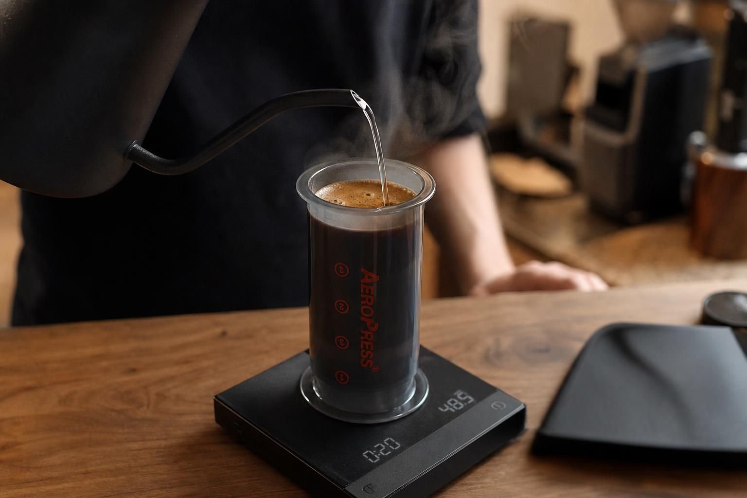 découvrez comment préparer un café parfait avec une aeropress grâce à notre guide complet, incluant la méthode classique et plusieurs variantes pour varier les plaisirs.