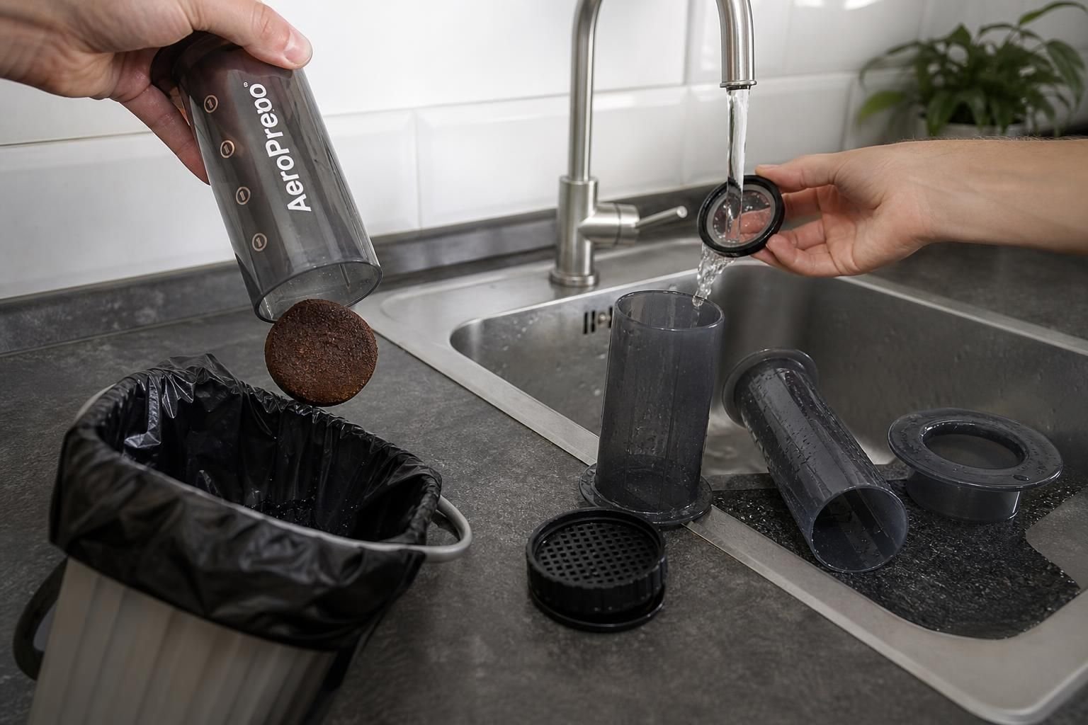découvrez comment préparer un café parfait avec une aeropress grâce à notre guide complet couvrant la méthode classique et ses variantes.