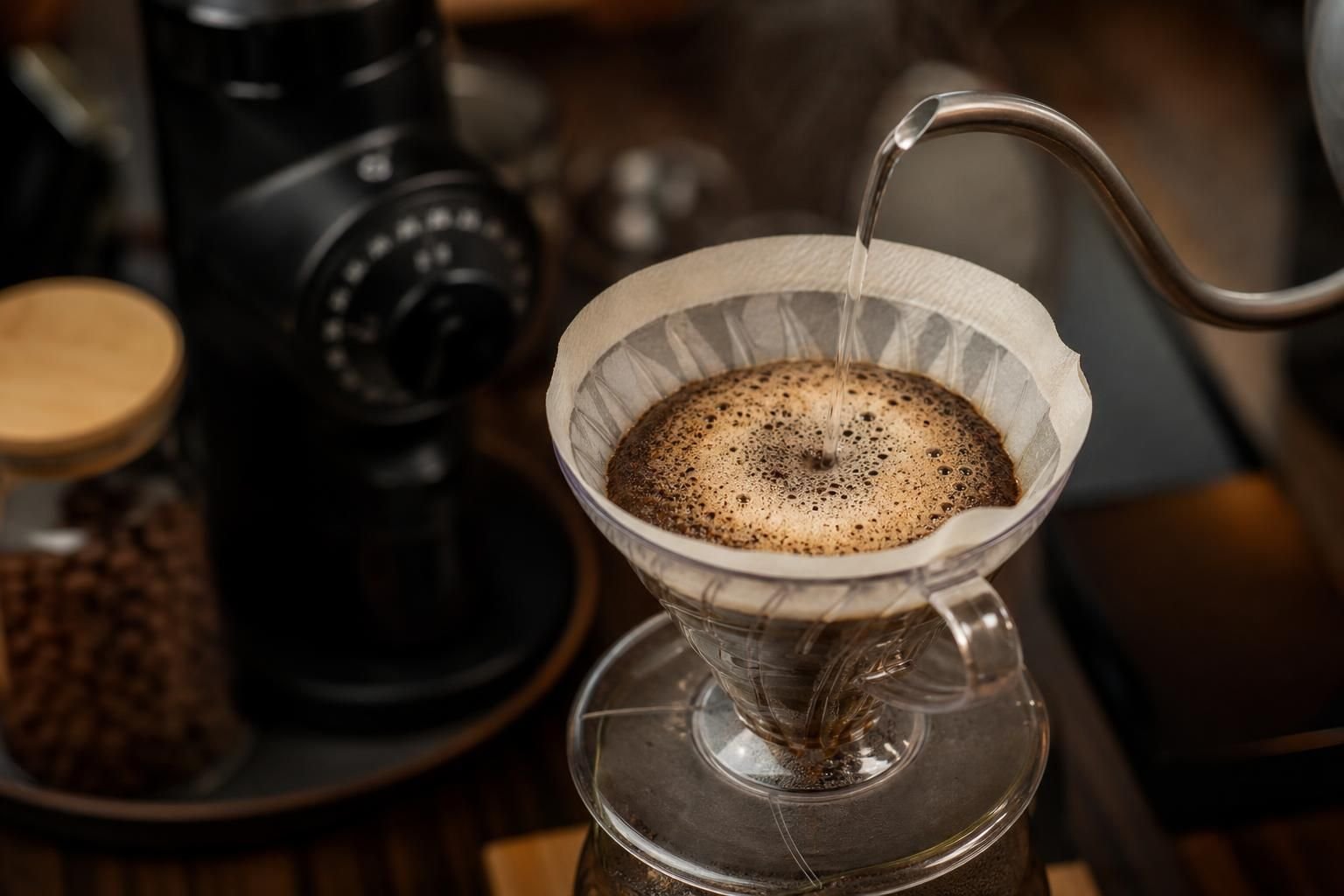 découvrez comment préparer un café parfait avec une v60 grâce à cette recette simple et détaillée, idéale pour les débutants souhaitant maîtriser l'art du café filtre.