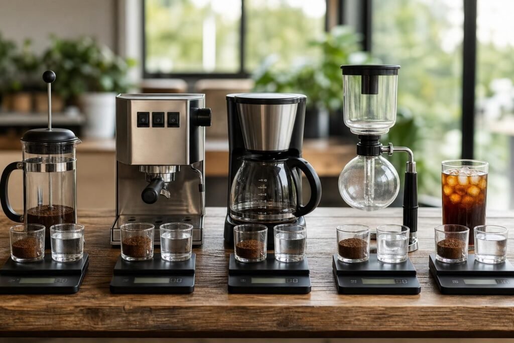découvrez quel ratio café/eau adopter en fonction de votre méthode d'extraction pour préparer un café parfait et équilibré.