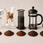 découvrez quelle mouture de café choisir pour chaque méthode d'infusion : v60, chemex, aeropress, french press et espresso, afin d'obtenir le meilleur goût à chaque tasse.