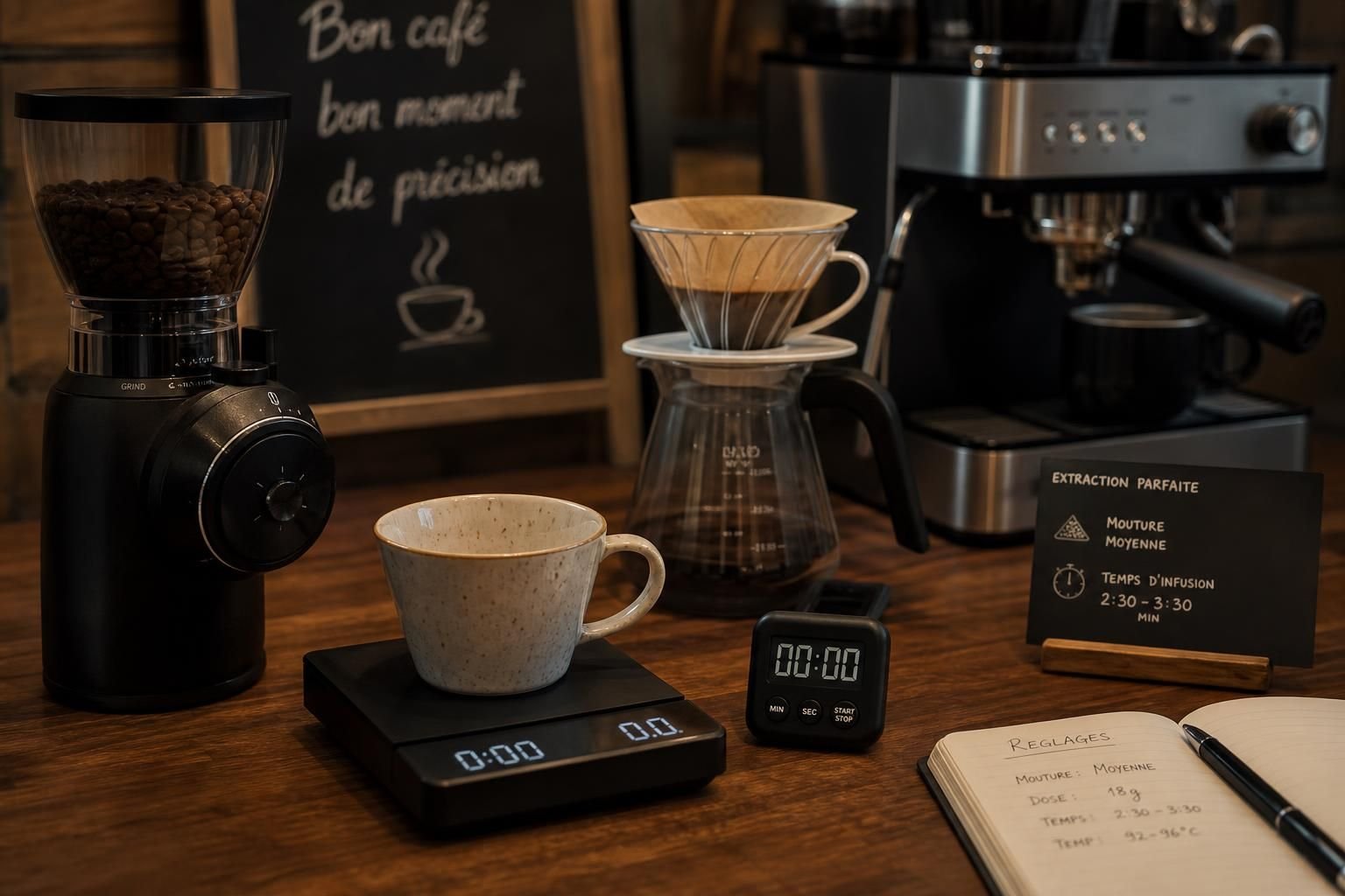 découvrez comment ajuster le temps d’infusion du café en fonction de la méthode utilisée pour obtenir une tasse parfaite à chaque fois.