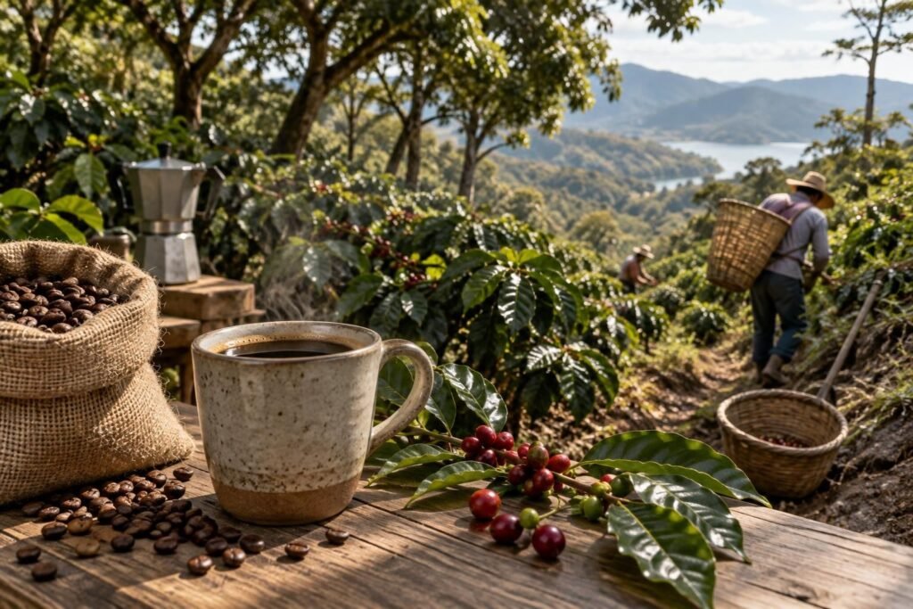 café bio : découvrez ses avantages pour la santé et l’environnement, mais aussi ses limites, pour choisir votre café en toute connaissance de cause.