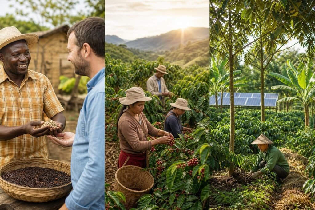 découvrez les différences entre commerce équitable, direct trade et café durable pour mieux comprendre leurs impacts et choisir un café éthique et responsable.