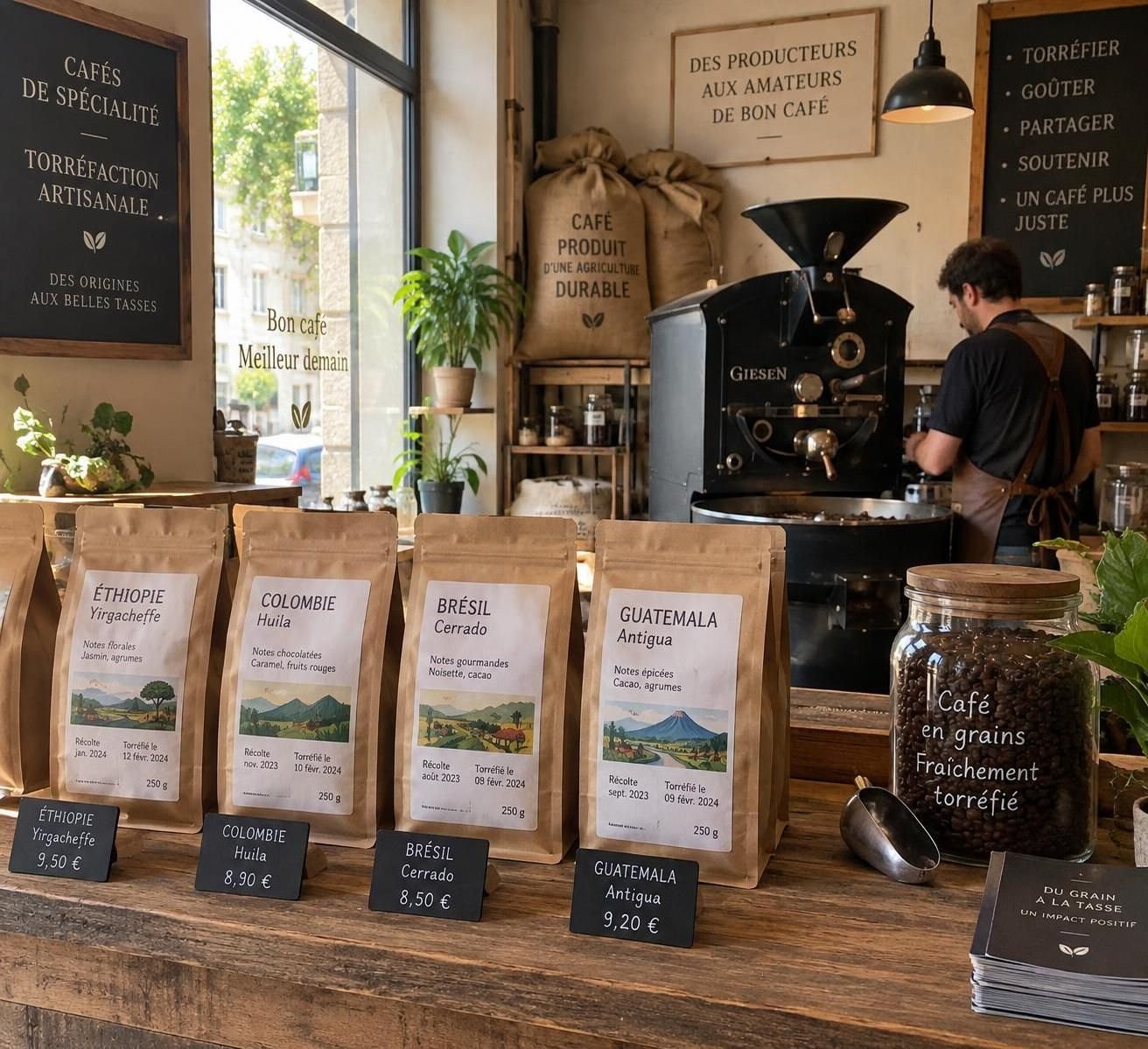 découvrez comment choisir un torréfacteur artisanal près de chez vous : fraîcheur des grains, origine du café, méthodes de torréfaction et conseils de dégustation.