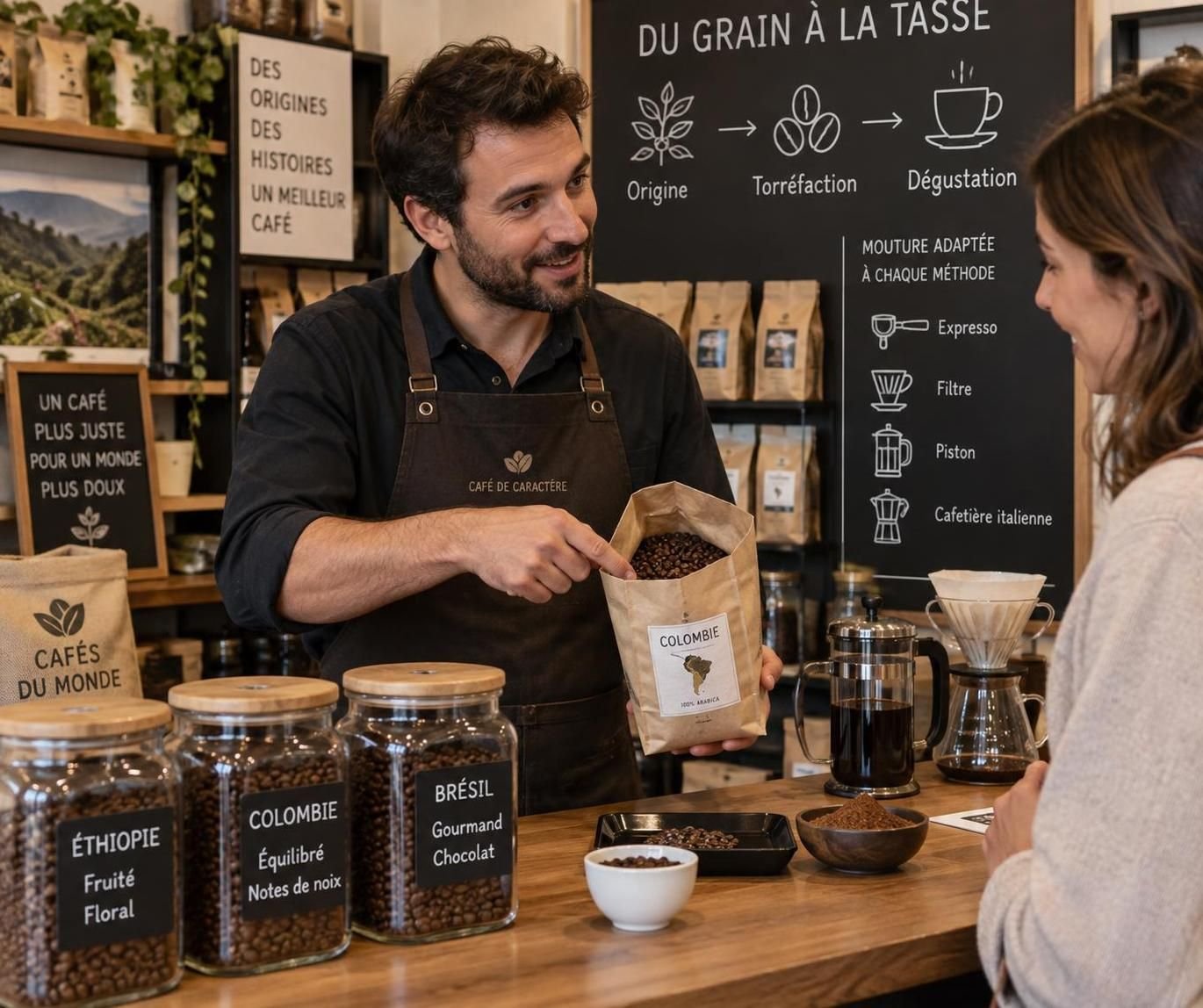 découvrez comment choisir un torréfacteur artisanal près de chez vous : fraîcheur du café, origine des grains, méthodes de torréfaction et conseils de dégustation.