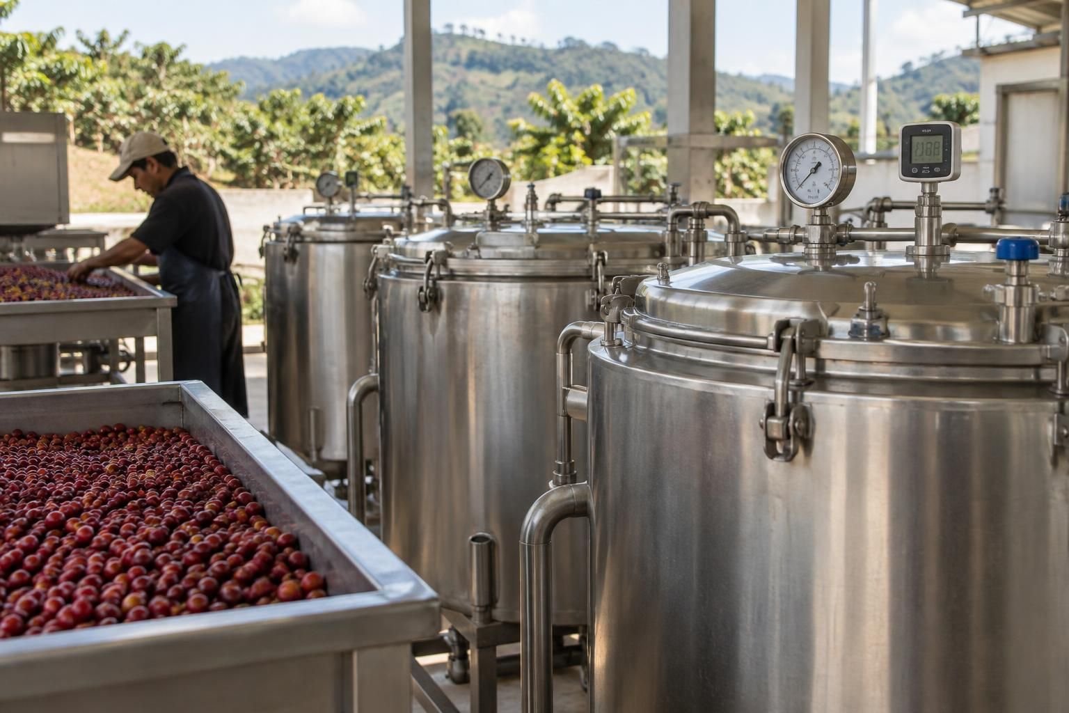 découvrez comment la fermentation anaérobie, les cafés rares et les microlots réinventent le café de spécialité, entre innovation, arômes et traçabilité.