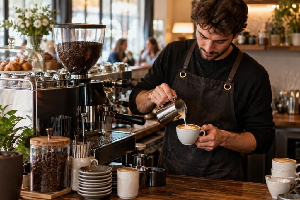 découvrez le métier de barista, ses compétences et son rôle dans la préparation d’un café de qualité, de l’extraction des arômes au service.